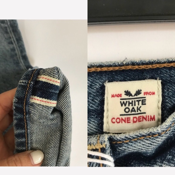 NEW Levi’s Wedgie Selvedge White Oak Cone Jeans - Picture 8 of 8